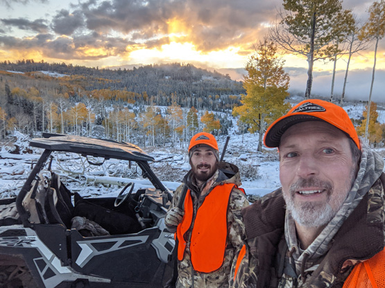 sunrise elk hunting