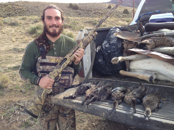 Wyoming antelope hunt, limit of ducks