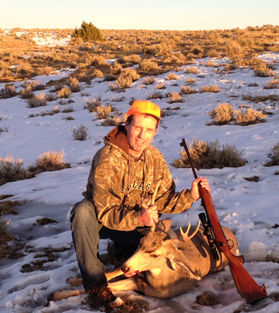 i went hunting deer, wyoming mule deer buck
