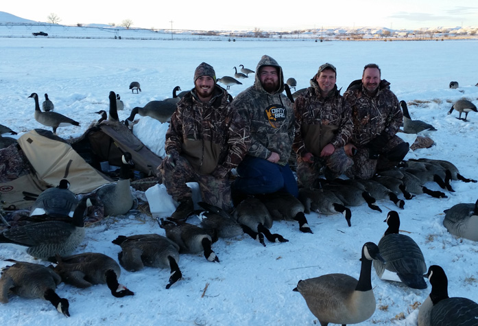 wyoming canada goose hunt, limit of geese