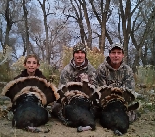i went hunting iwenthunting fall turkey hunt with our limit, turkey tail fans