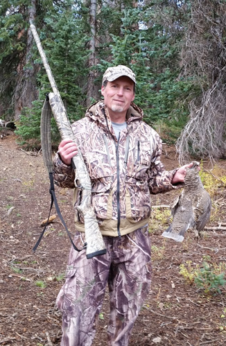 muzzleloader deer hunt, with grouse