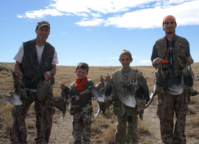 sage grouse hunting, limit of sage grouse