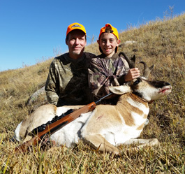 went hunting antelope