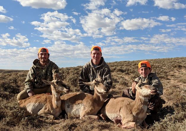 Wyoming antelope long range shooting