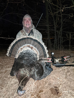 turkey with a crossbow