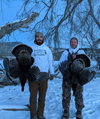 winter turkey hunting