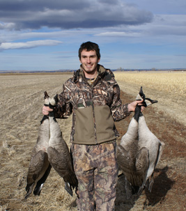 i went hunting Canada geese