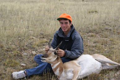 first antelope buck, first pronghorn buck, wyoming