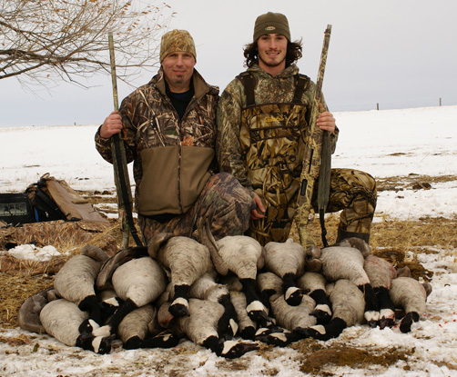 limit of Canada geese, Lewis Outdoor Adventures