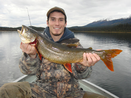 Nice big Yukon lake trout!