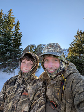 Scouting the day before hunt Utah mule deer hunt