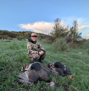doubled on two toms