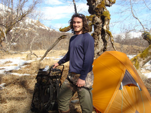 i went hunting kodiak bear tent